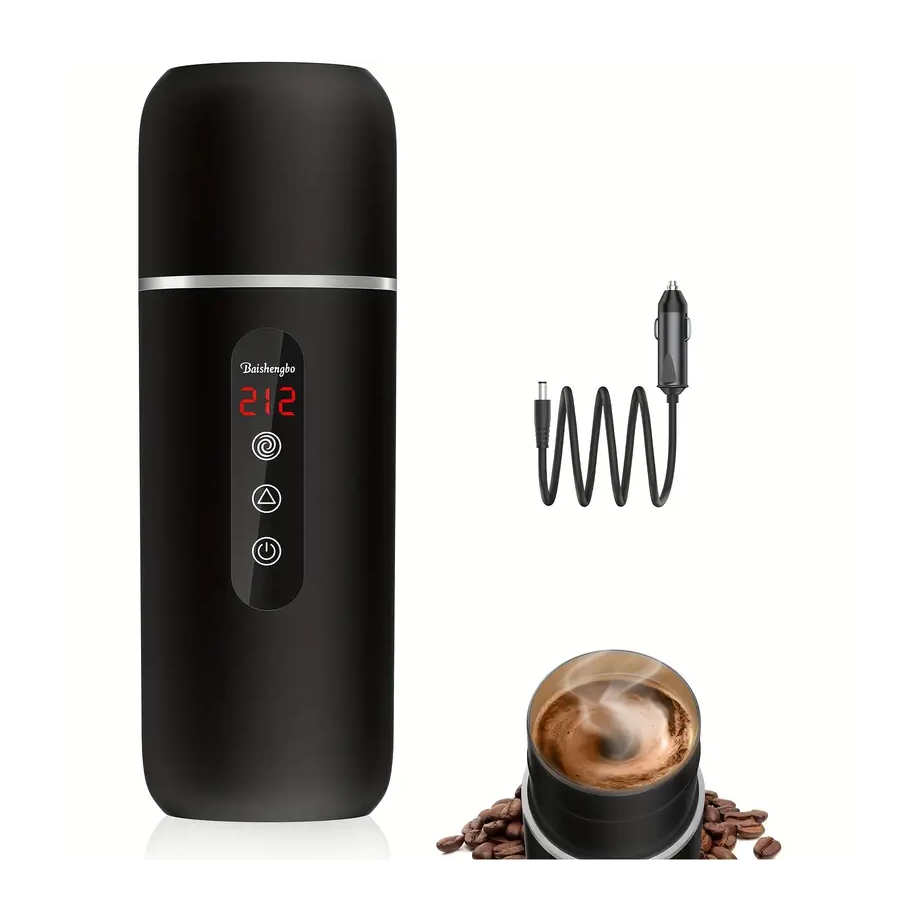 Portable Electric Kettle & Car Coffee Warmer