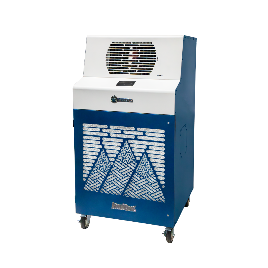 Portable Water-Cooled Air Conditioner with Freezer
