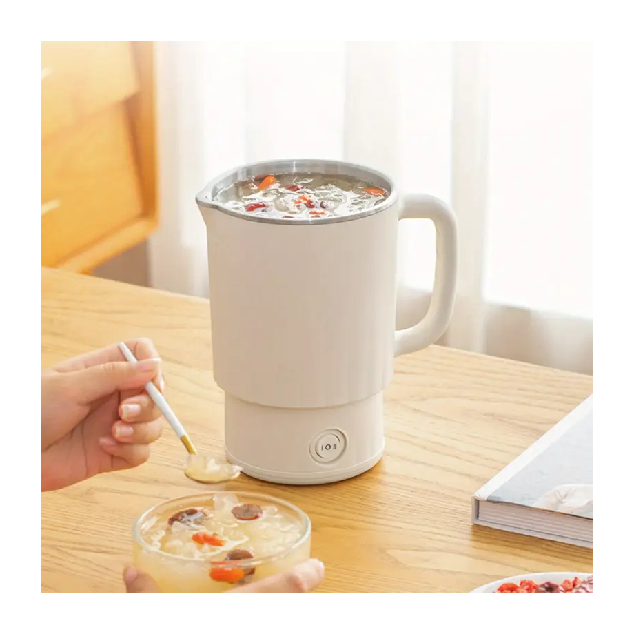 800ml Electric Kettle with Dual Power Control & Detachable Base